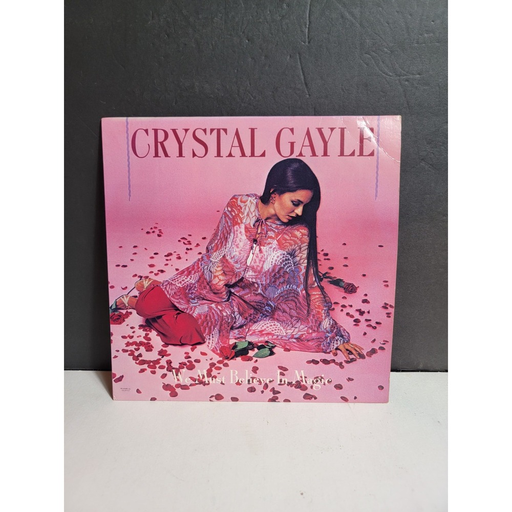 Crystal Gayle : We Must Believe In Magic 1977 Vinyl Record Album